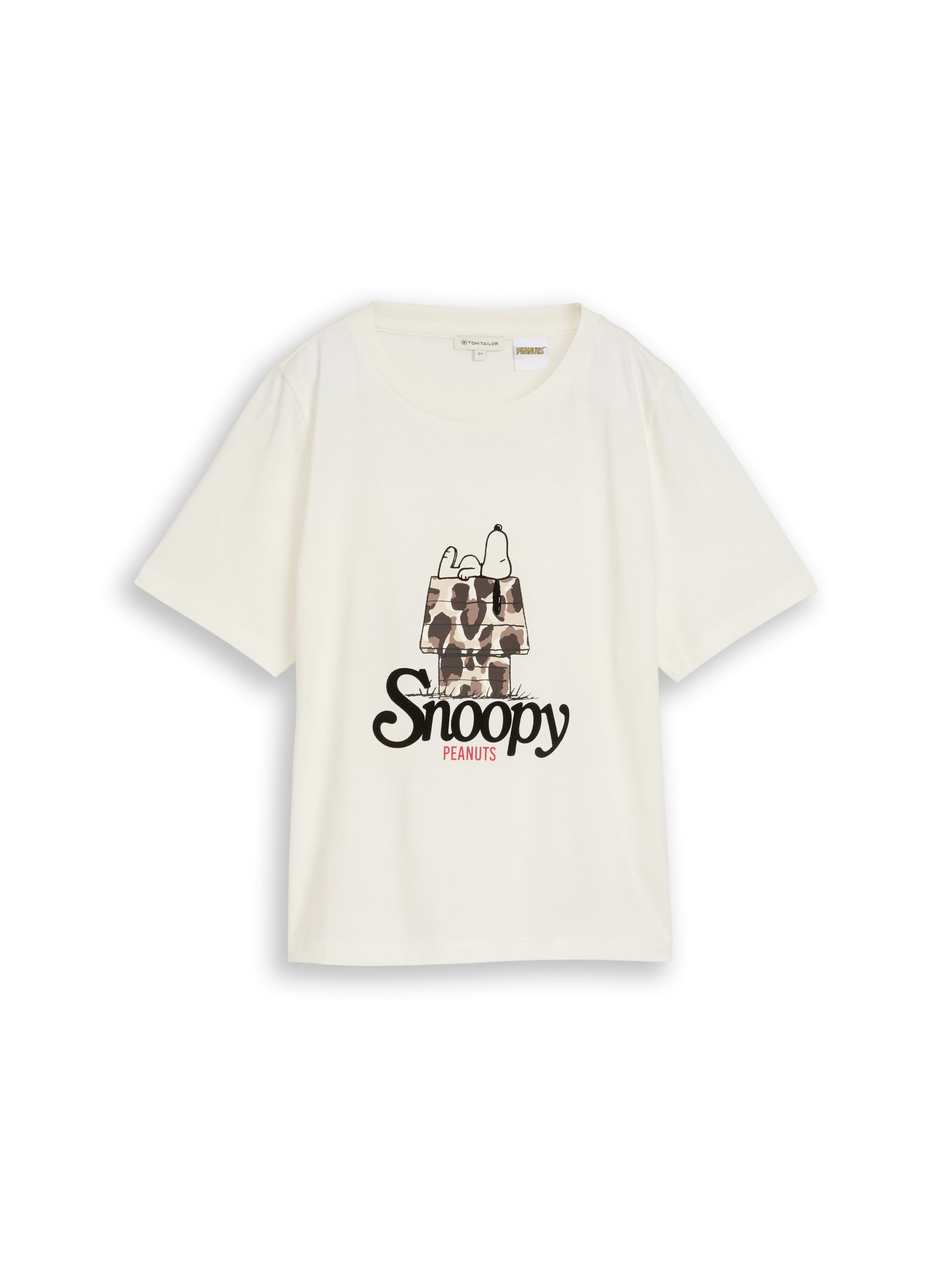 TOM TAILOR T-Shirt in Weiß: Vorderseite