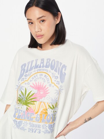 BILLABONG Тениска 'PEACE AND LOVE' в сиво