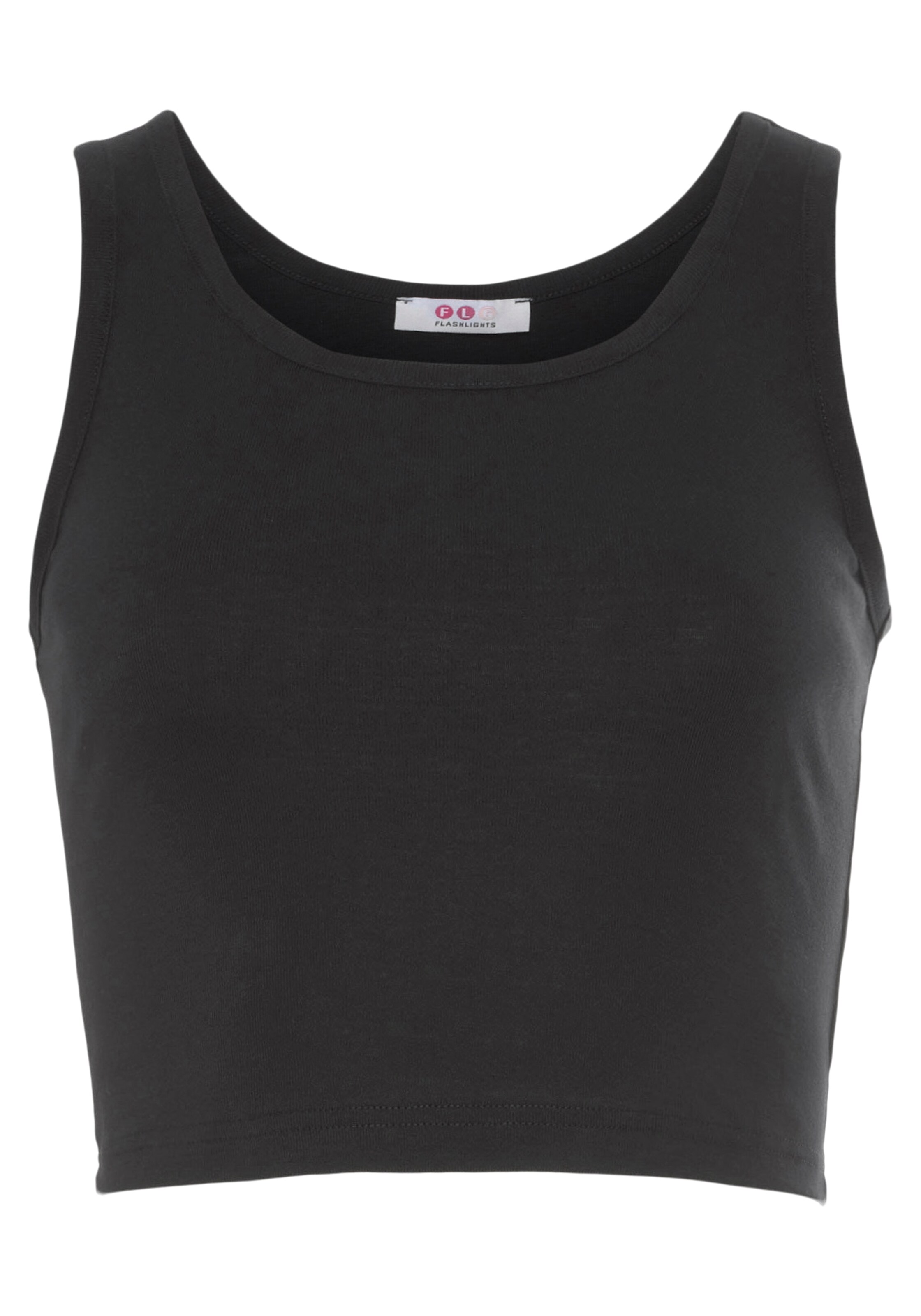 FLASHLIGHTS Top in Schwarz