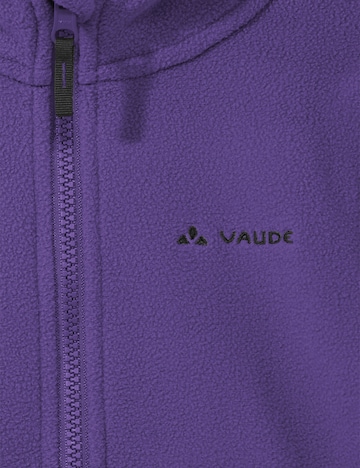 VAUDE Athletic fleece jacket 'Pulex II' in Purple