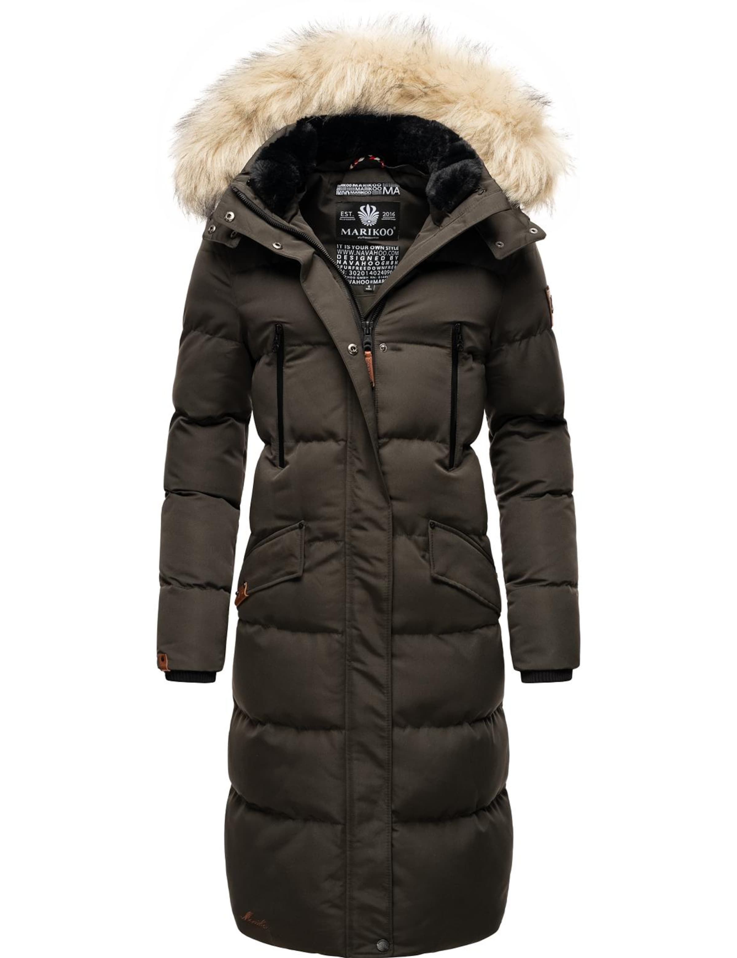 Manteau d hiver Schneesternchen MARIKOO en Anthracite ABOUT YOU
