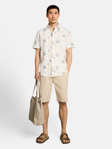 TOM TAILOR Regular fit Button Up Shirt in White
