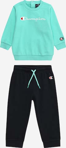 Champion Authentic Athletic Apparel Joggingdragt i grøn: forside