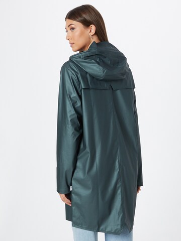 RAINS Between-Seasons Coat in Green