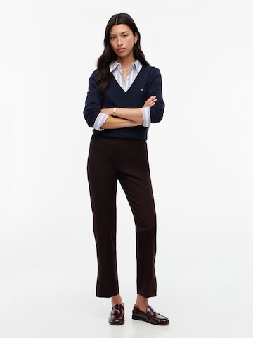 ruda TOMMY HILFIGER Prigludęs Klostuotos kelnės