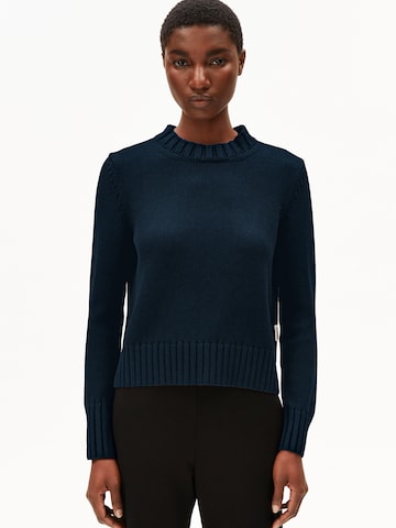 ARMEDANGELS Strickpullover AMALIAAS GMT DYE in Blau: Vorderseite