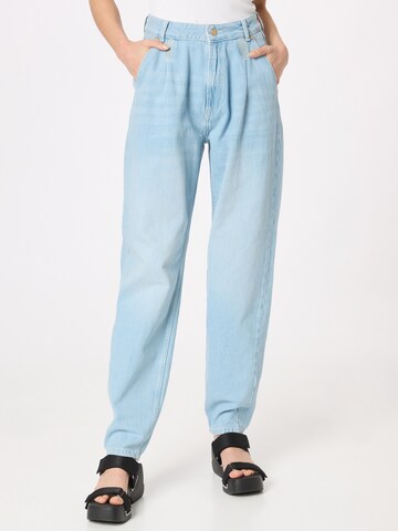 Essentiel Antwerp Loose fit Pleat-front jeans 'BIELS' in Blue: front