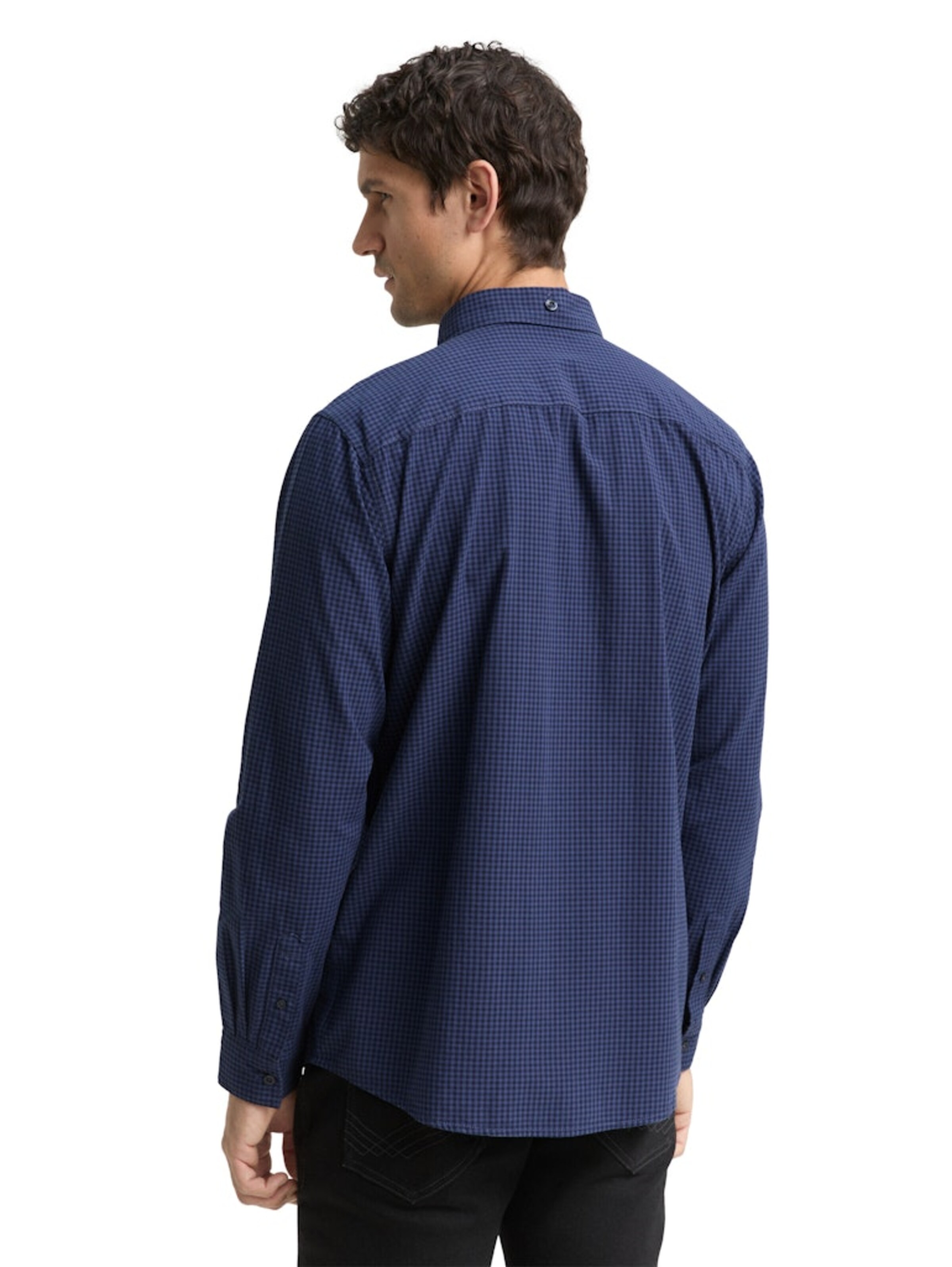 TOM TAILOR Tavaline suurus Triiksärk, värv sinine