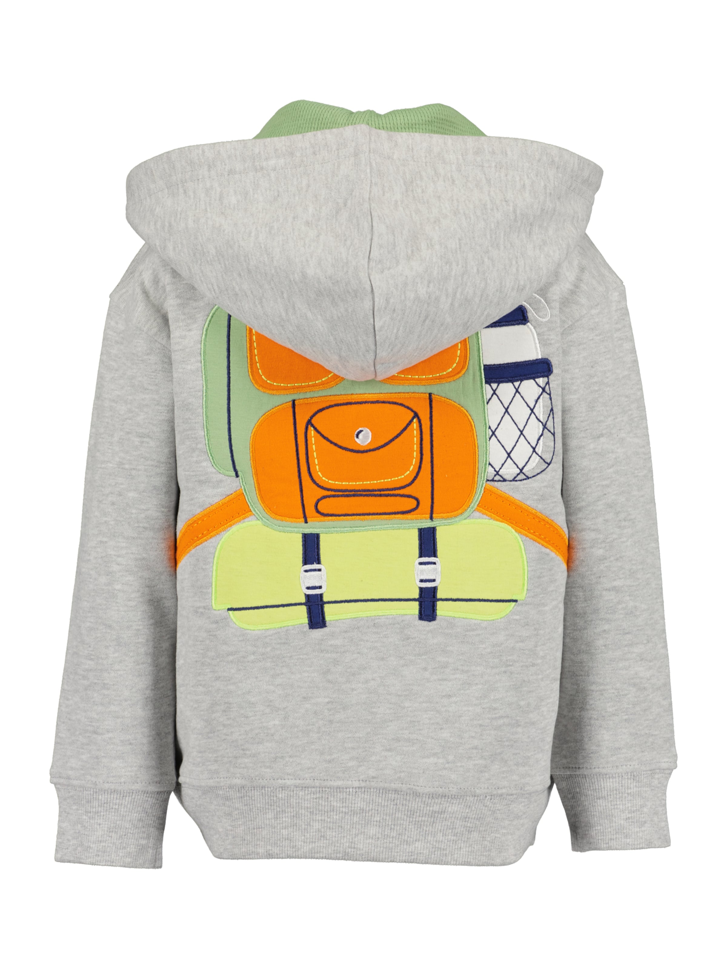 BLUE SEVEN - Sudadera con cremallera en gris