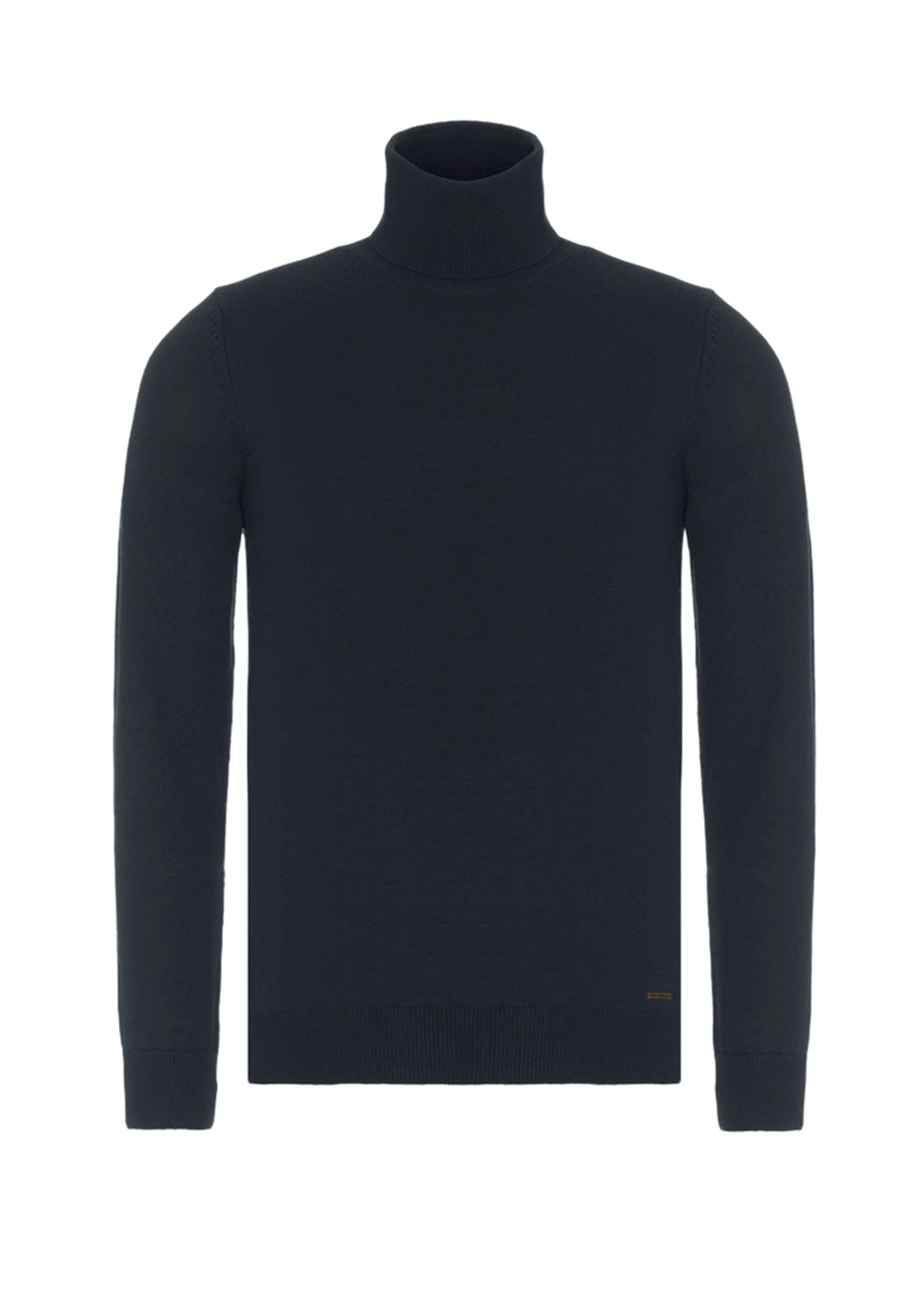 Jimmy Sanders Pulover | modra barva: sprednja stran