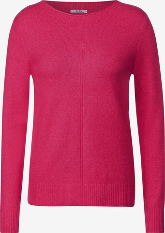 CECIL - Jersey 'Cosy' en rosa: frente