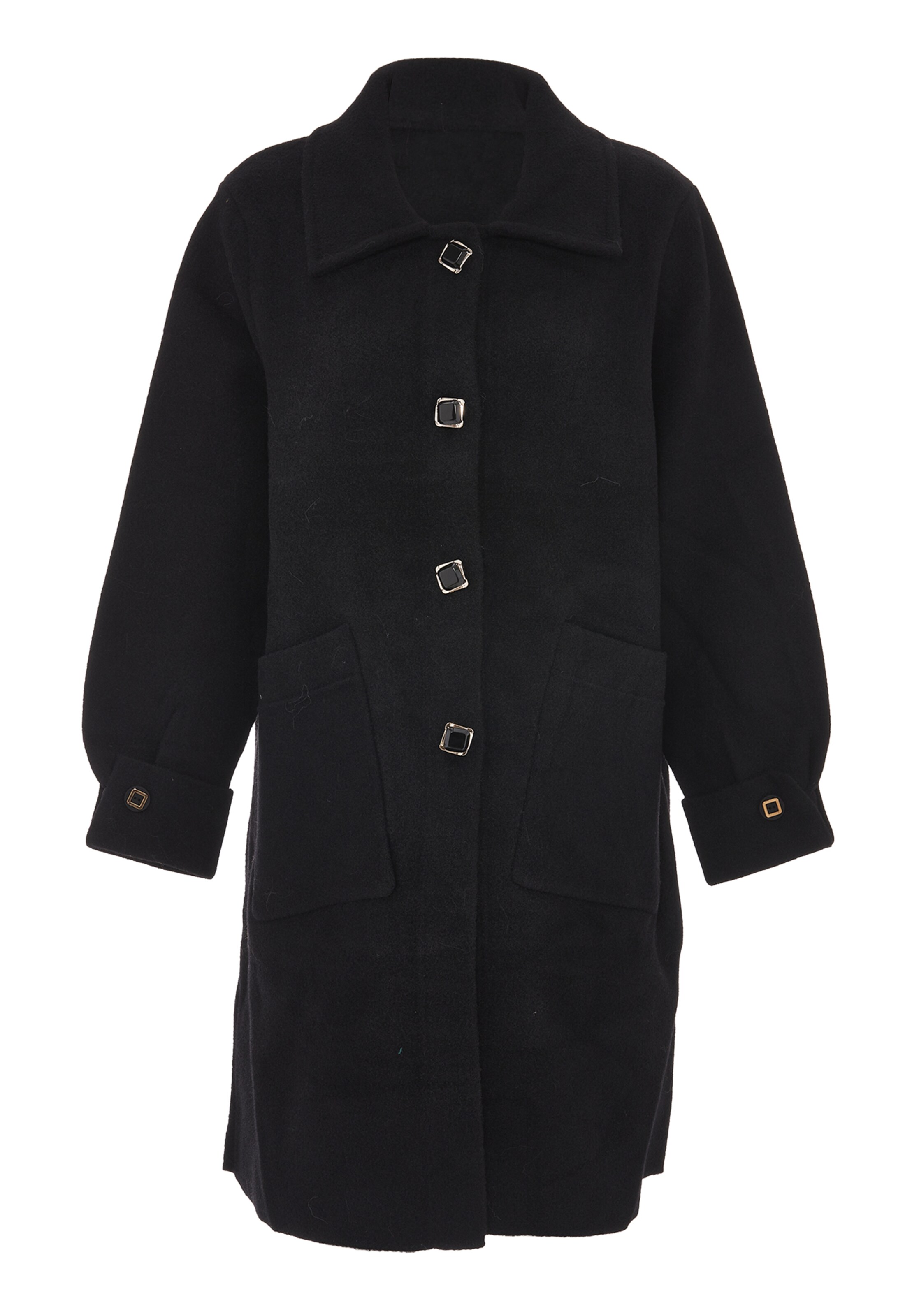 CELOCIA - Casaco de malha em preto: frente