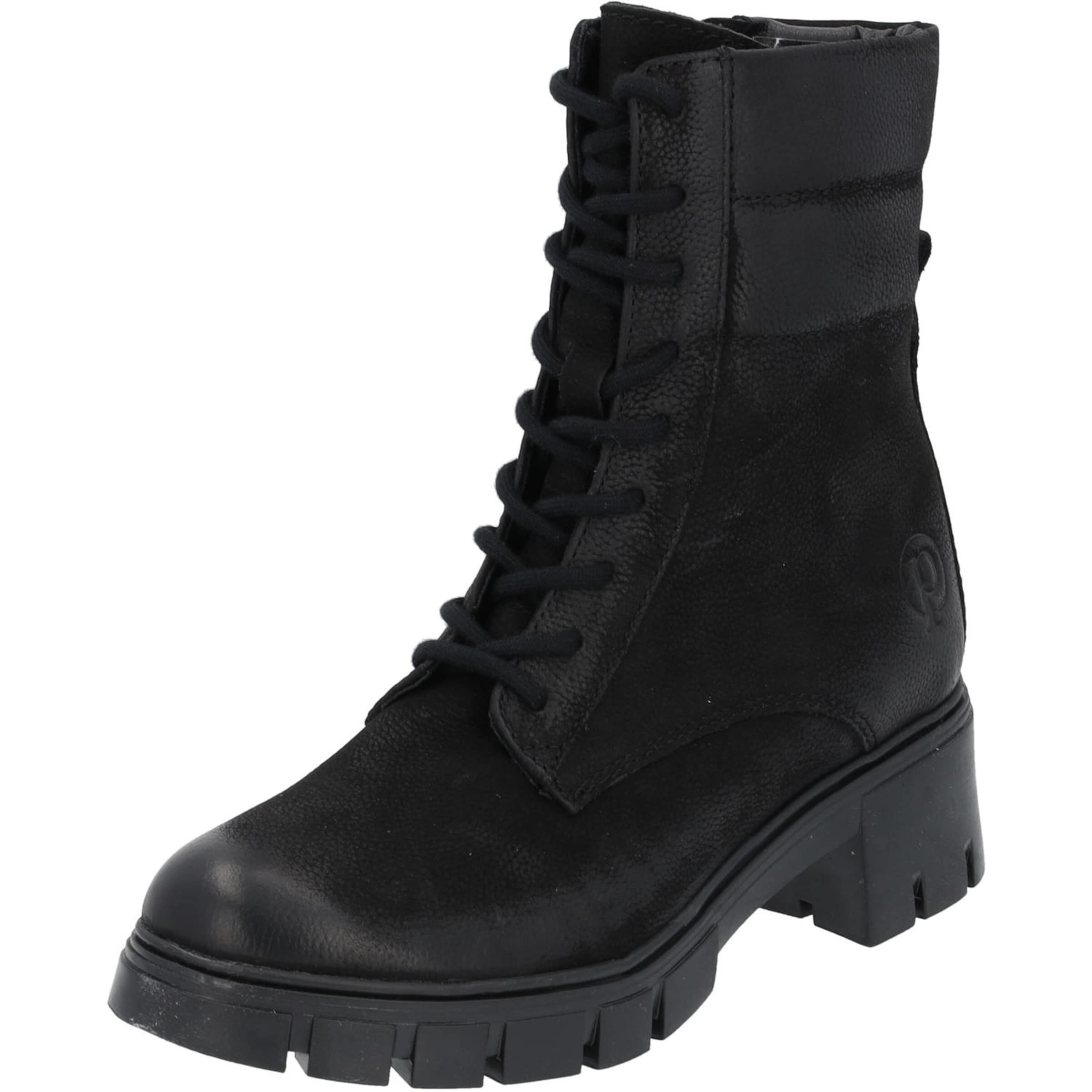 Palado Ниски ботуши с връзки в черно: отпред