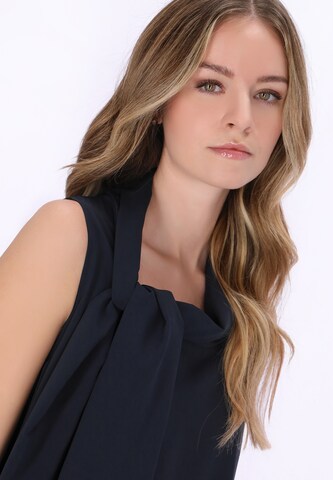 DreiMaster Vintage Jurk in Blauw