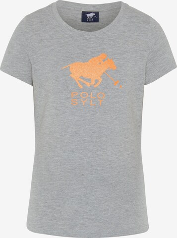 Polo Sylt Shirt in Grey: front