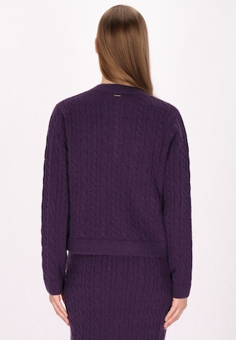 Cardigan DreiMaster Klassik en violet
