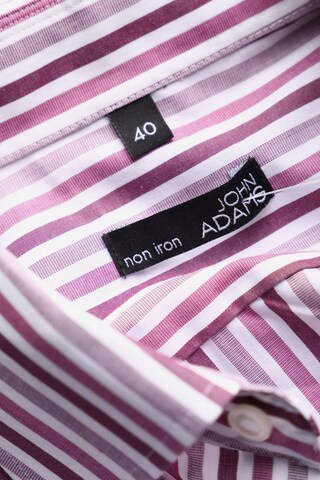 JOHN ADAMS Button Up Shirt in M in Purple