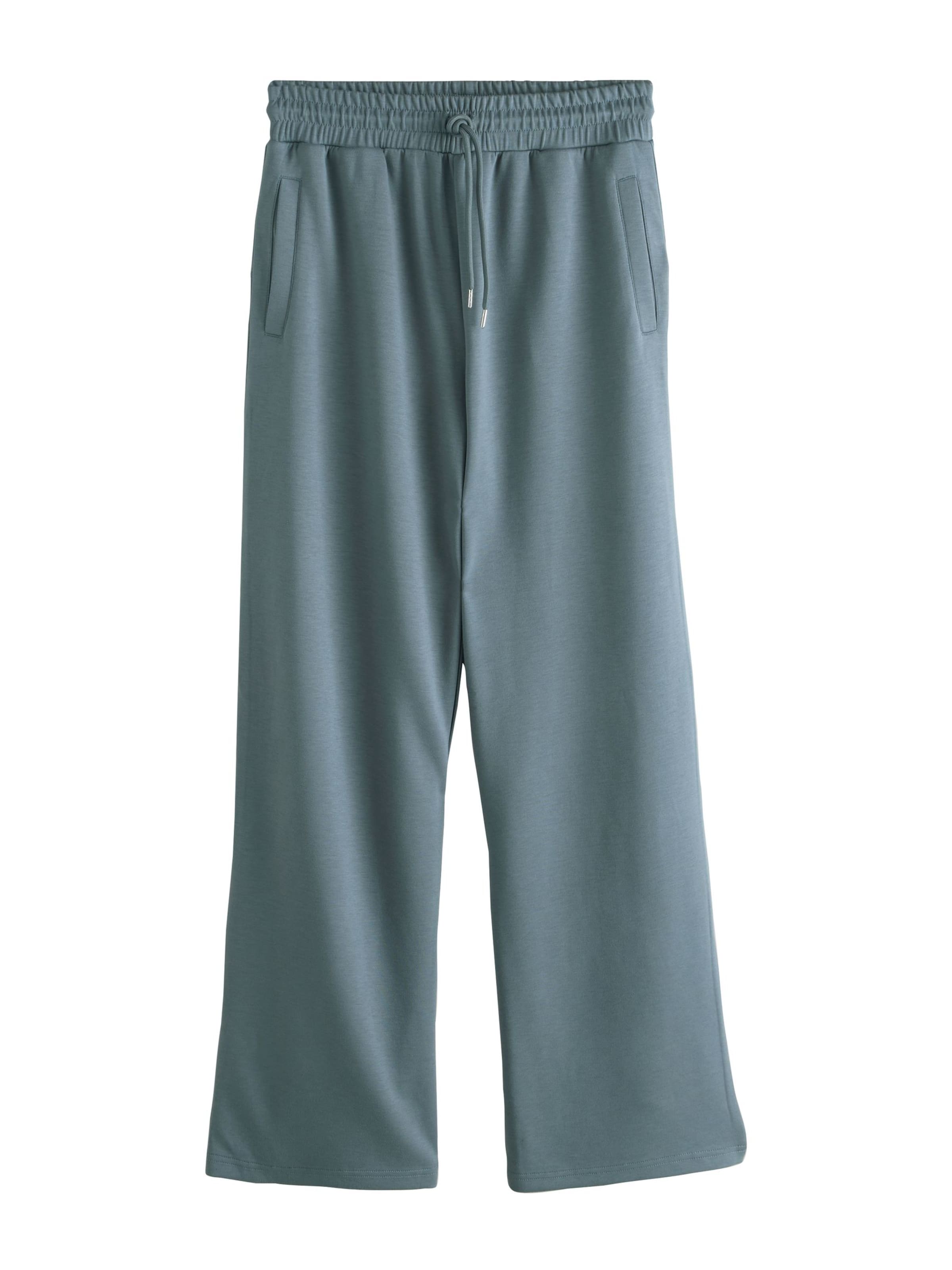 Next - Pierna ancha Pantalón en azul: frente