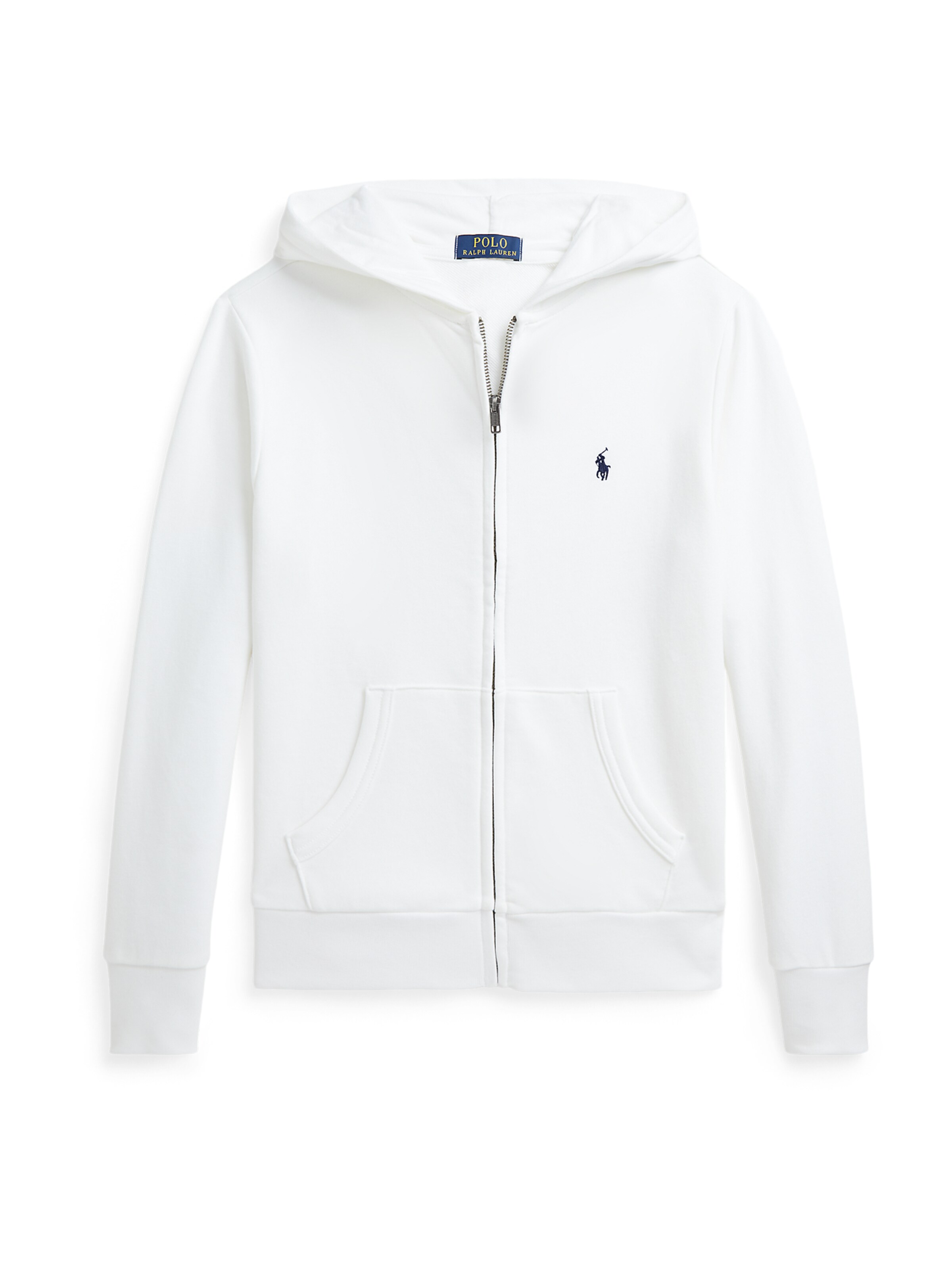 Polo Ralph Lauren Tepláková bunda - Biela: predná strana