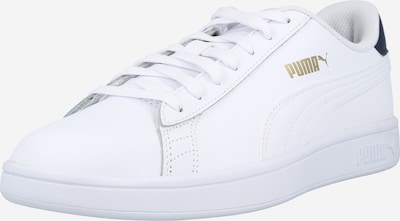 PUMA Zemie brīvā laika apavi 'Smash', krāsa - melns / balts, Preces skats