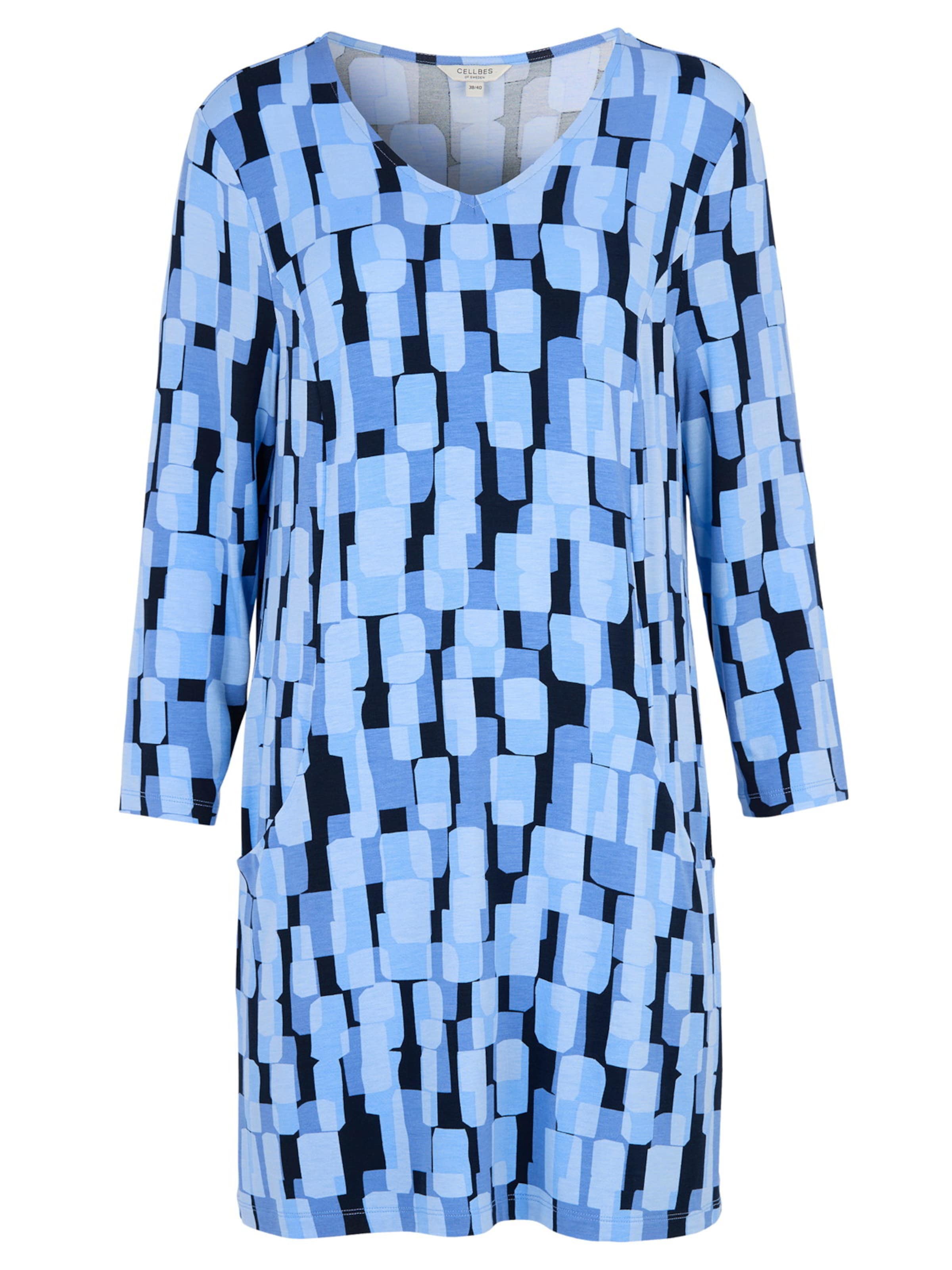 Cellbes of Sweden Tuniek in Blauw: voorkant