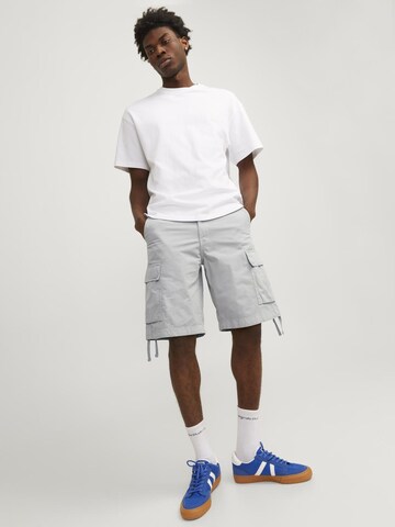 JACK & JONES Loosefit Cargobukser i grå