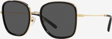 Lunettes de soleil Tory Burch en noir : devant