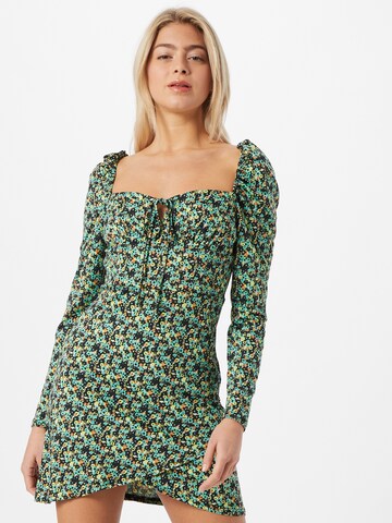 GLAMOROUS Summer Dress in Green: front