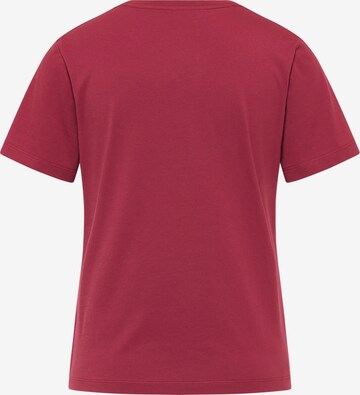 SOMWR Shirt 'MANGROVE ROOT TEE' in Rood