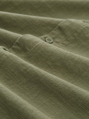 TOM TAILOR DENIM Comfort Fit Hemd in Grün