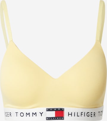 Soutien-gorge 'Heritage' Tommy Hilfiger Underwear en jaune : devant