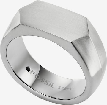 FOSSIL Ring in Silver: front