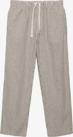 Pull&BearLoosefit Hlače - smeđa boja: prednji dio