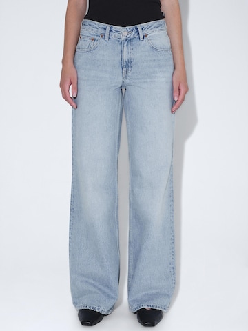 Dr. Denim Regular Jeans 'Rhue Low Wide Jeans' in Blue
