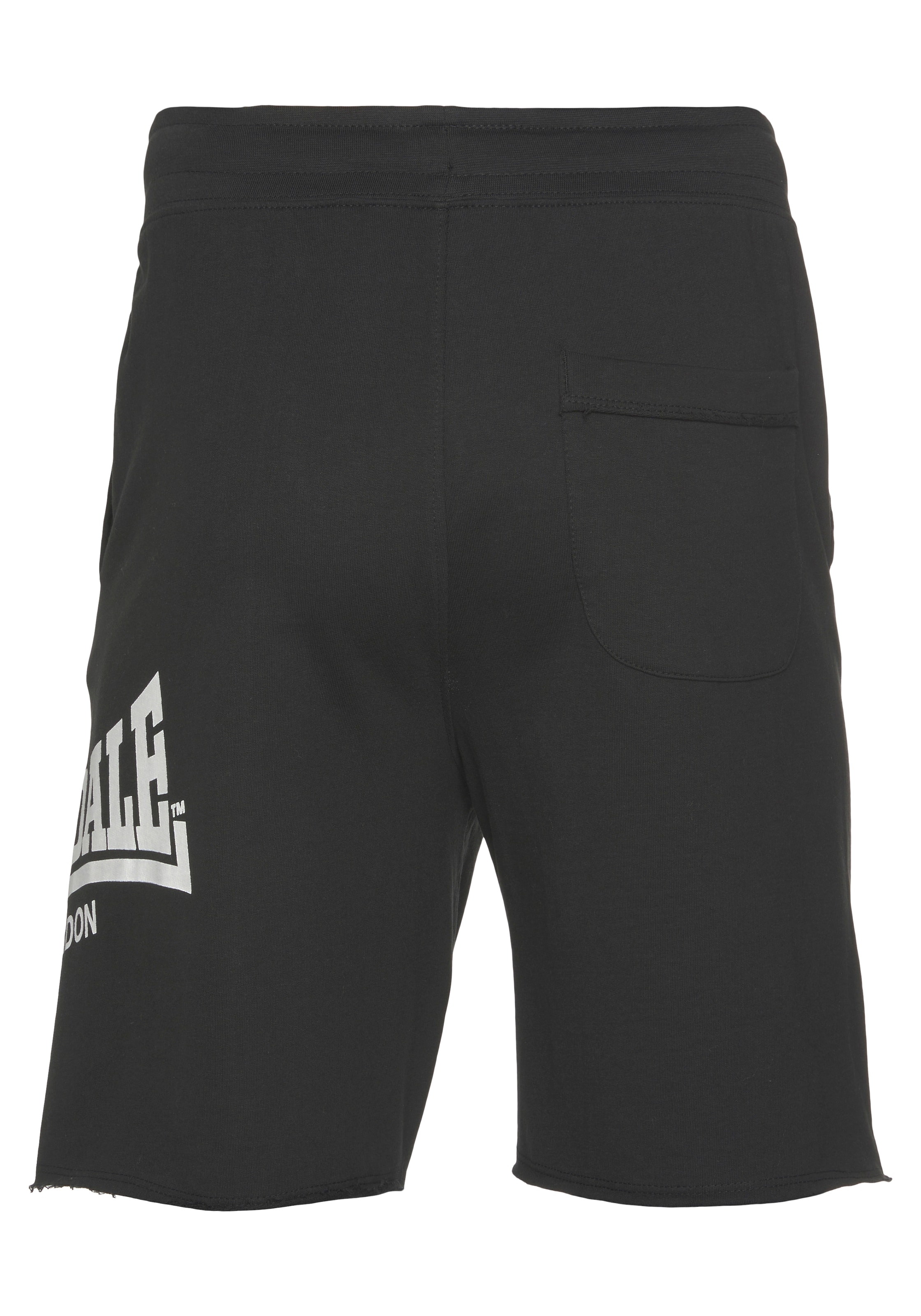 LONSDALE Свободный крой Штаны 'Polbathic' в Черный