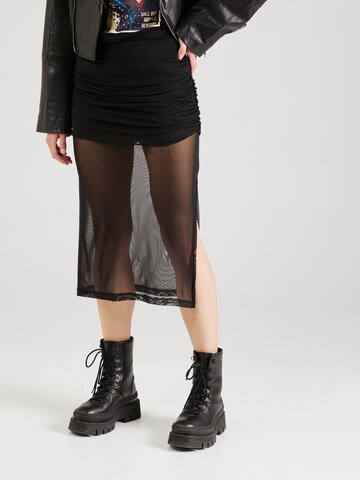 Noisy may Skirt 'NMCEREN' in Black: front