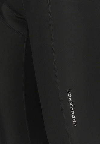 ENDURANCE Skinny Fahrradtights 'Jayne V2' in Schwarz