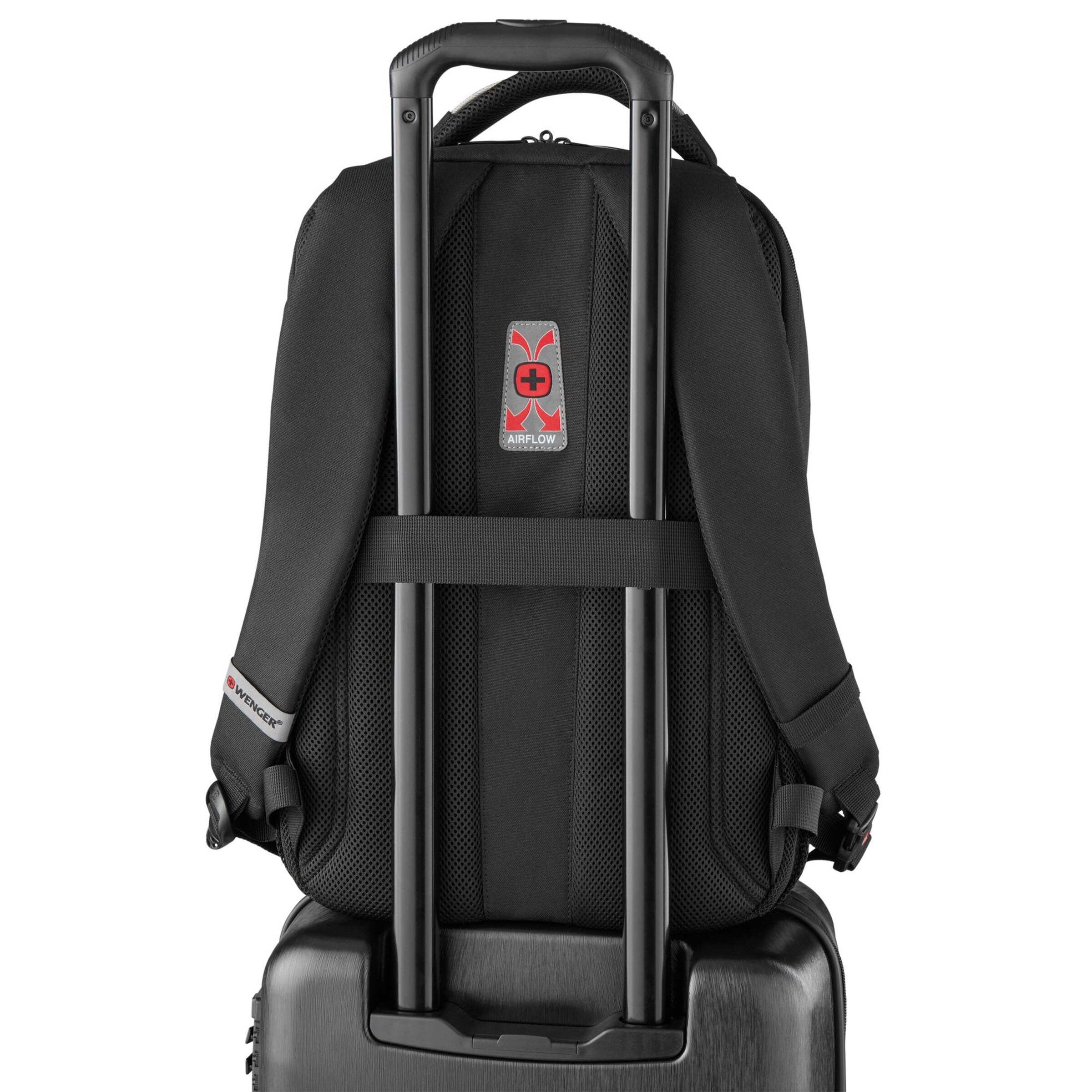 WENGER Rucksack 'Player Mode' in Schwarz