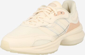 Baskets basses 'Zentic' ADIDAS ORIGINALS en beige : devant