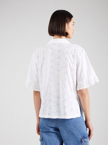 Chemisier Lindex en blanc
