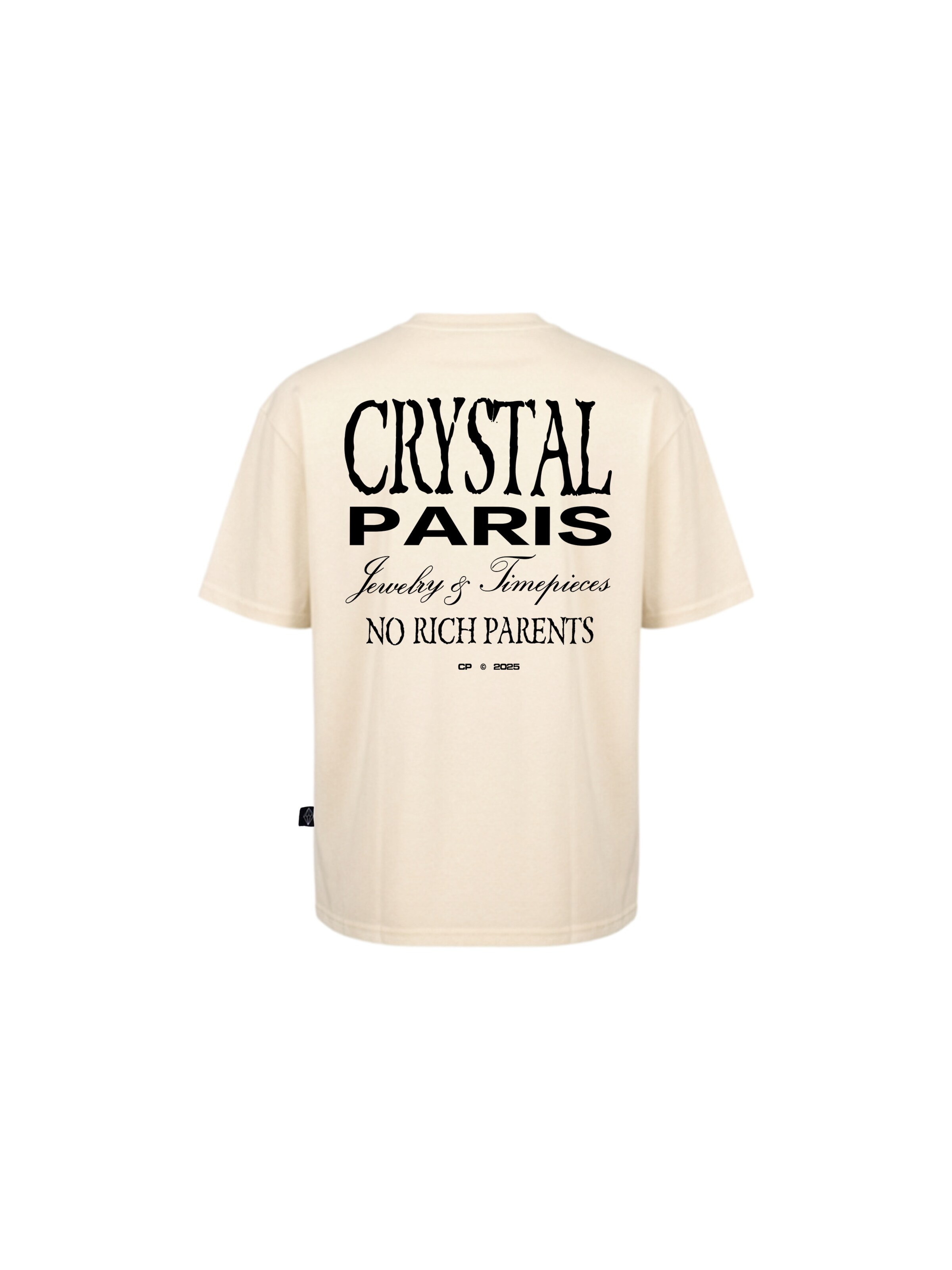 Crystal Paris Shirt 'Rich' in Wit