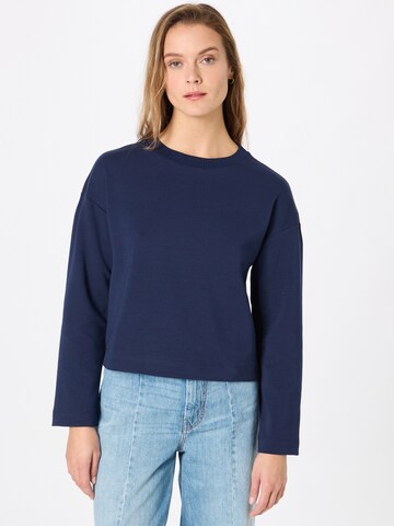 Sisley Sweatshirt in Blue: front