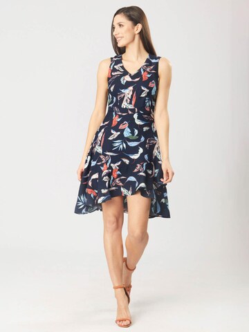 Quiosque Jurk '4JY007' in Blauw
