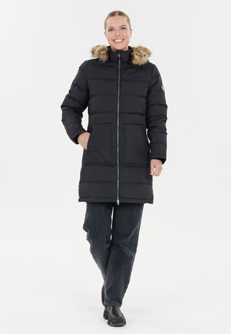 Vertical Between-Season Jacket 'Paran' in Black: front