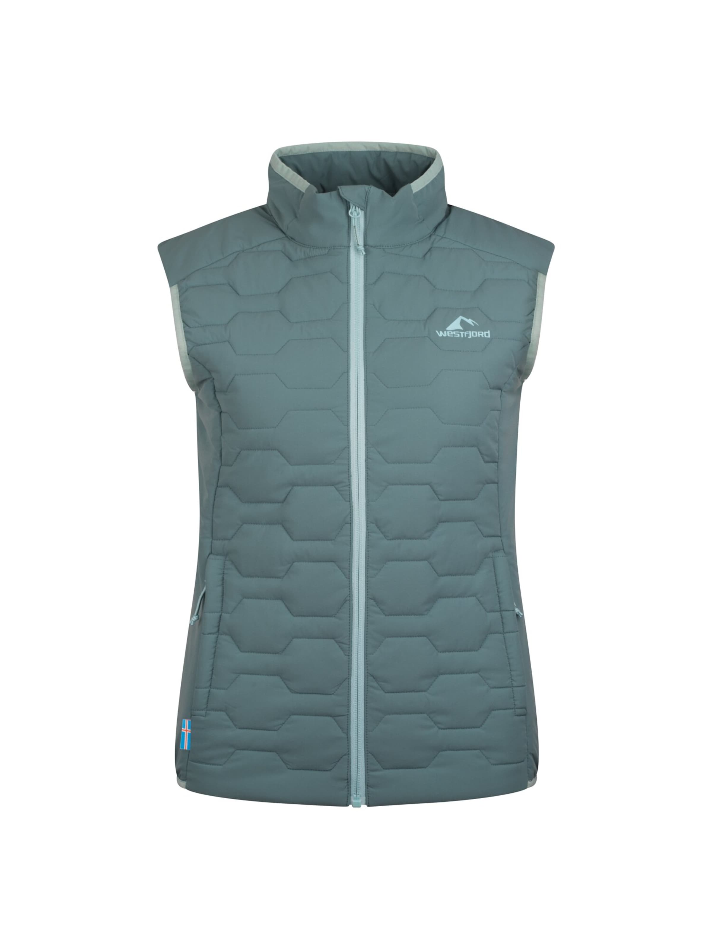 WESTFJORD Sports Vest in Green: front