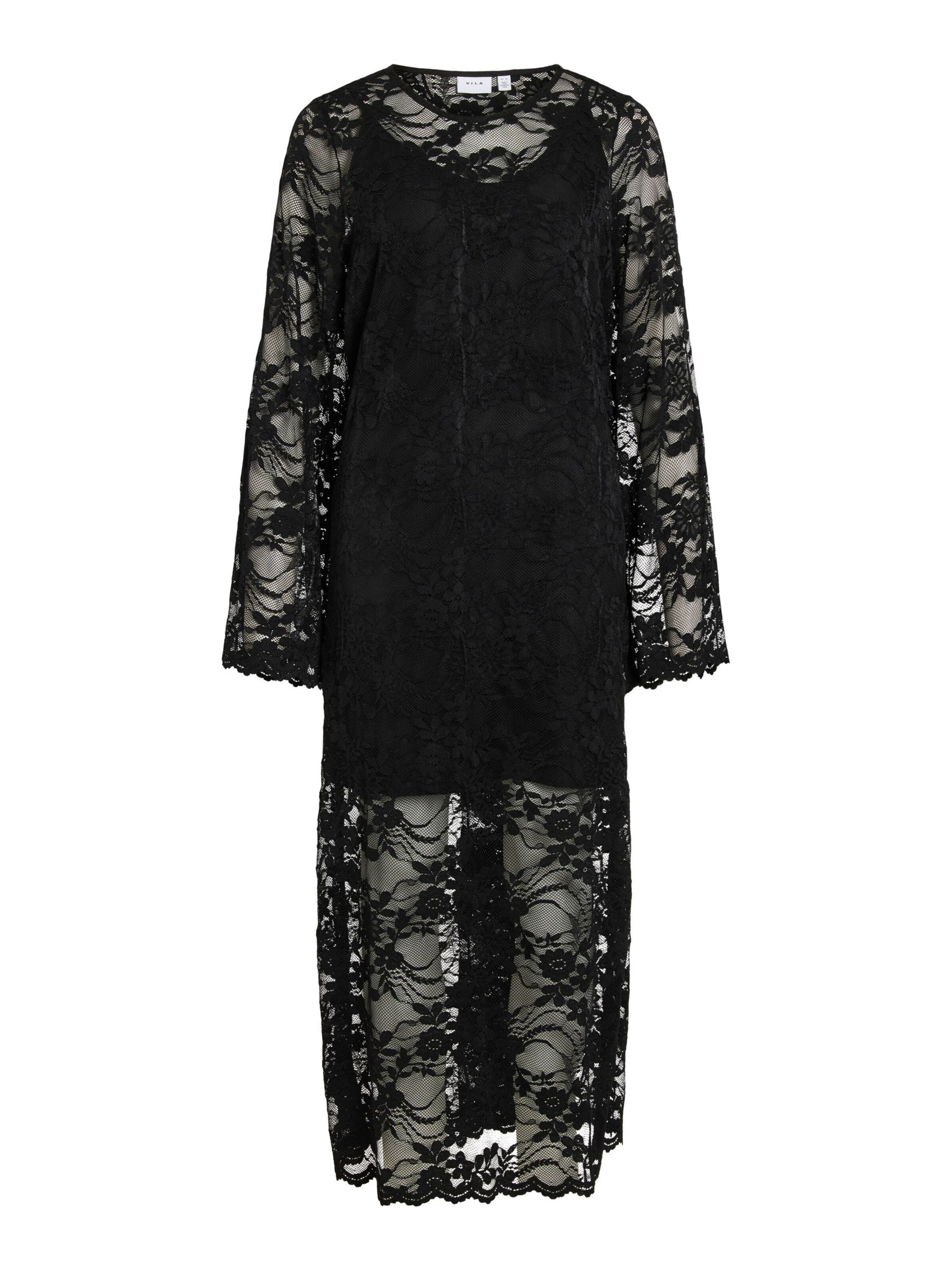 Robe 'VILorna' VILA en noir : devant