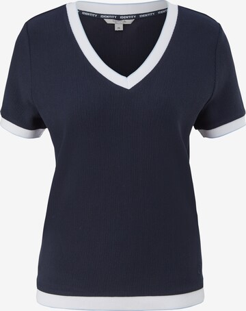 comma casual identity Shirt in Blue: front