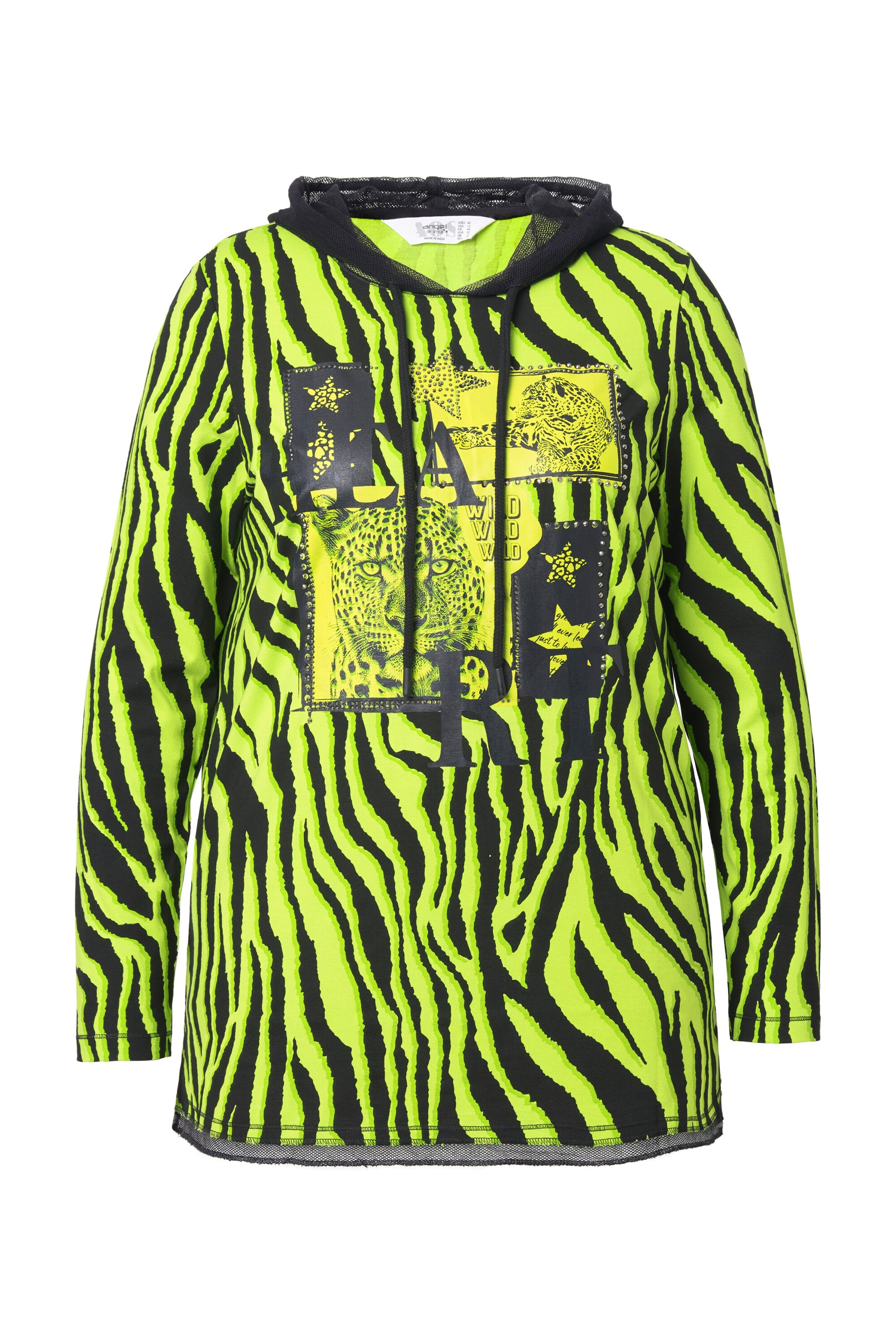 Angel of Style Hoodie in Grün: Vorderseite