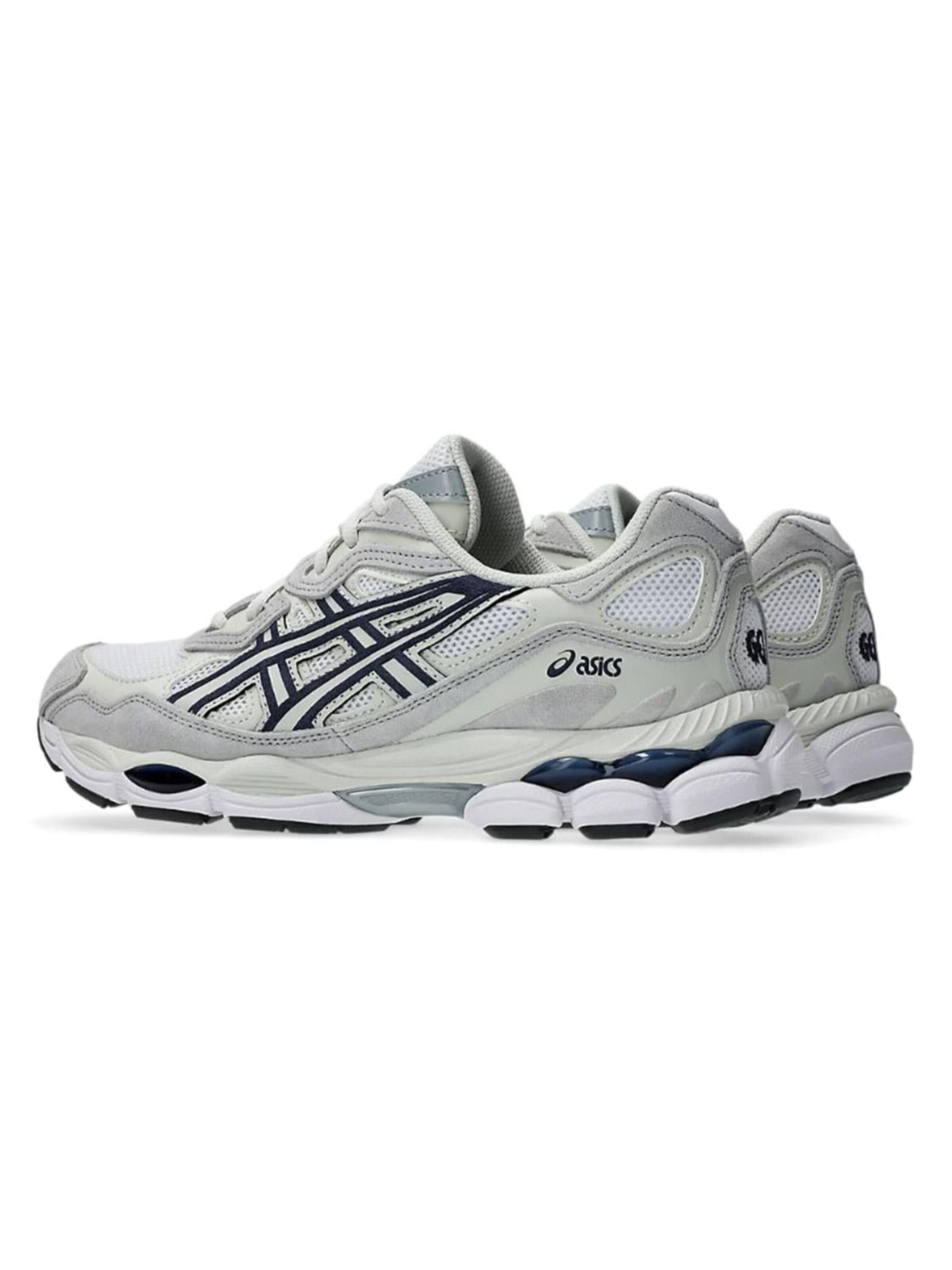 Chaussure de sport à lacets ASICS en bleu