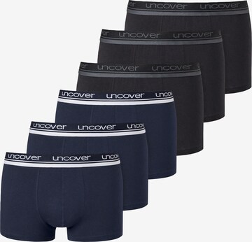 uncover by SCHIESSER Boxer shorts in Blue: front